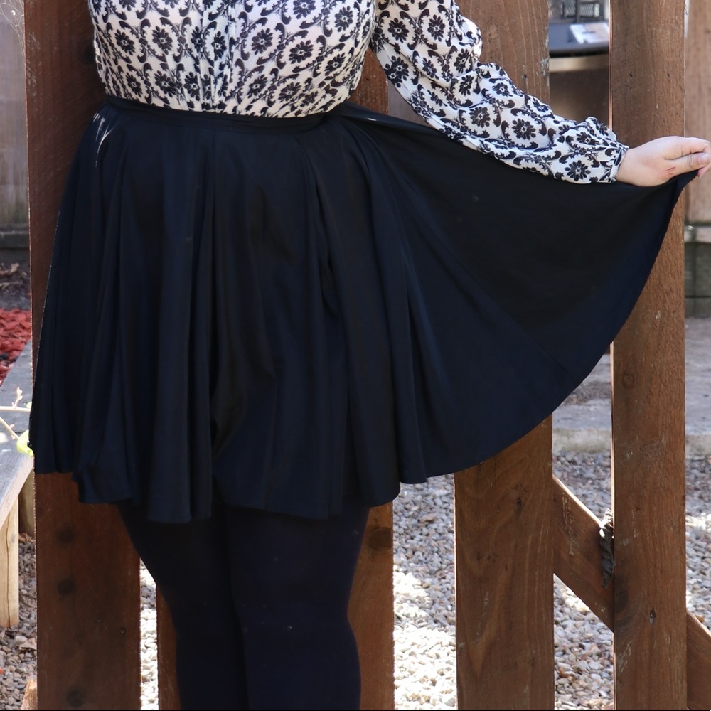 American Apparel skater skirt